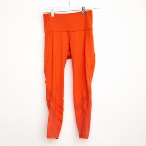 Old Navy Active Elevate Orange Leggings - Women's XS Petite (?)